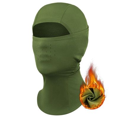 Sturmhaube Qunature 13230023014 Ski Motorrad Gesichtsmaske Größe M winddicht grün