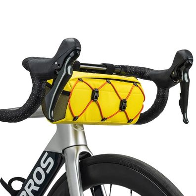 Lenkertasche Rockbros 30110054006 Fahrrad 2,2 L Polyester mit Schultergurt Gelb