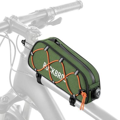 Fahrrad Oberrohrtasche Rockbros ROAD TO SKY 0,7 l wasserdicht FITGO grün