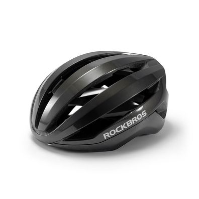 Fahrradhelm Rockbros LK-79 58-62 cm Grau mit Magnetverschluss und Belüftung