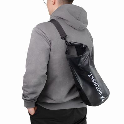 Packsack Wozinsky WWK-10 Dry Bag 10 l wasserdicht Schultergurt schwarz