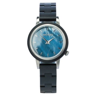 Holzkern Damen-Armbanduhr Quarz Big Sur Ahorn/Perlmutt