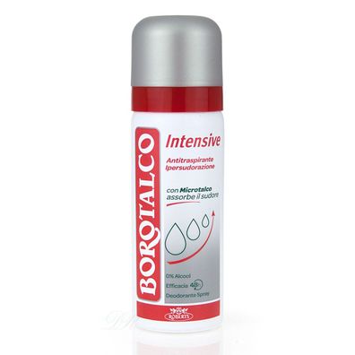 Borotalco Roberts Intensivo Deodorant Micro-talk 50 ml ohne Alkohol - travel