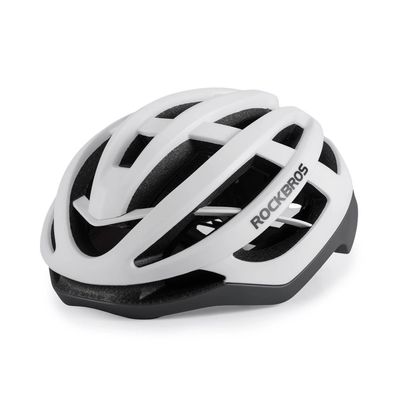 Fahrradhelm Rockbros HC-58WG-L 58-61 cm Weiß-Grau mit 18 Belüftungsöffnungen