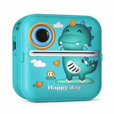 Sofortbildkamera Wozinsky WDT-04 Kinderkamera Thermodrucker 2,4 Zoll Display Grün