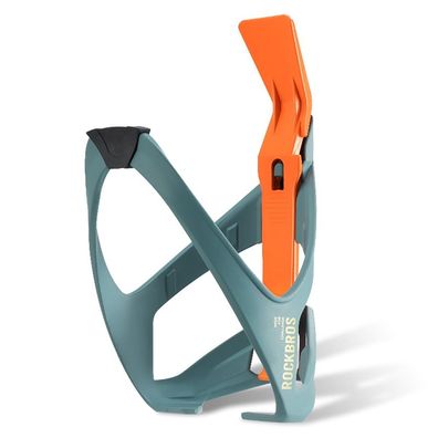 Fahrrad Flaschenhalter Rockbros ROAD TO SKY mit Reifenheber Nylon blau-orange
