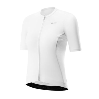 Radtrikot Rockbros 15210007011 TVI Damen Gr. L weiß kurzarm 3 Rückentaschen