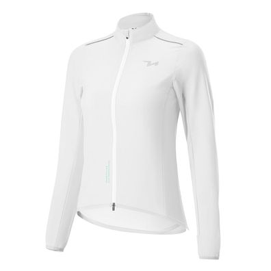 Fahrradjacke Damen Rockbros YPW069 TVI Gr. M Weiß atmungsaktiv UV-Schutz