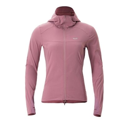Damen-Radjacke Rockbros YPW079 TVI Gr. L rosa, Mesh-Rücken, Zwei-Wege-YKK-Zip
