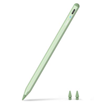 Eingabestift Metapen A8 für iPad, USB-C, Handballenerkennung, 0,1 mm Spitze, Grün