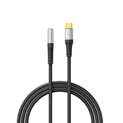 Audio Adapterkabel Orico AXC-02 USB-C auf 3,5 mm Klinke Buchse 50 cm schwarz