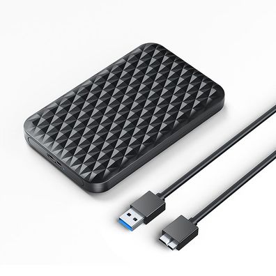Festplattengehäuse Orico 2520U3-V1 2,5 Zoll SATA USB 3.0 Micro-B 5 Gbit/s schwarz
