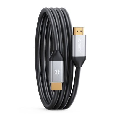HDMI-Kabel Orico H4Y1 2 m - HDMI 2.0, 4K 60 Hz, vergoldete Stecker, Schwarz
