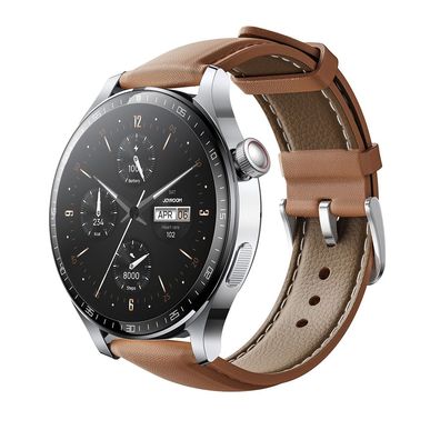 Smartwatch Joyroom Classic JR-FC2 Pro Silber 1,46 Zoll HD Display Bluetooth Anrufe