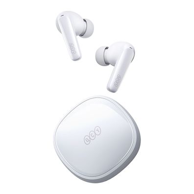 In-Ear-Kopfhörer QCY T13X TWS Bluetooth 5.3 ENC IPX5 mit Ladecase Weiß