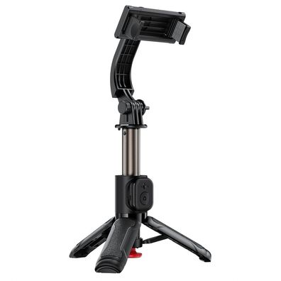 Selfie-Stick Acefast E42 mit Stativ, Bluetooth-Fernbedienung, 63 cm, Schwarz