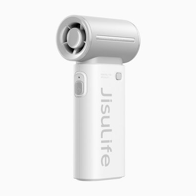 Handventilator Jisulife Life9 3600 mAh Akku 5 Stufen USB-C tragbar grau