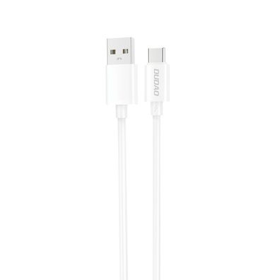USB-Kabel Dudao L4ST USB-A auf USB-C, 2 A, 1 m Länge, weiß, PVC
