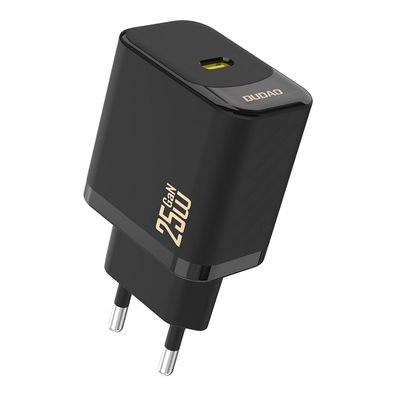 USB-C Ladegerät Dudao A27 25W GaN Power Delivery Netzteil Schwarz