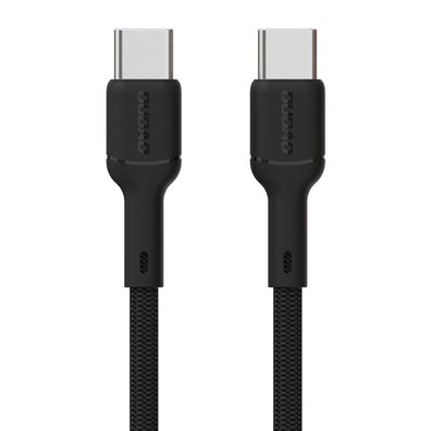 USB-C Kabel Dudao L9C 65W PD 1 m geflochten Schwarz