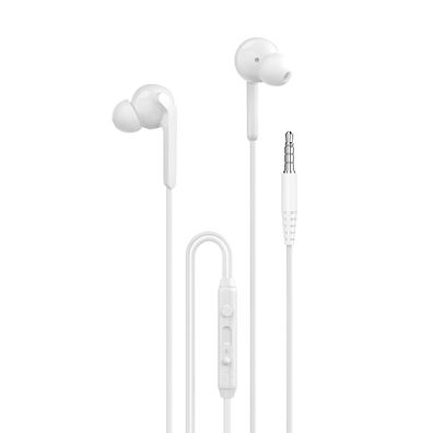 In-Ear-Kopfhörer Dudao X3+ mit Mikrofon, 3,5 mm Klinke, 1,2 m Kabel, weiß