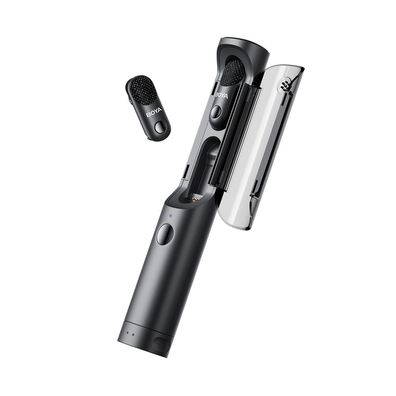 Funkmikrofon BOYA MAGIC-03 2,4 GHz USB-C 4-in-1 Set Schwarz mit Ladecase