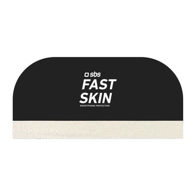 Rakel SBS Fast Skin XL für Schutzfolien, Andrückrakel halbrund, schwarz