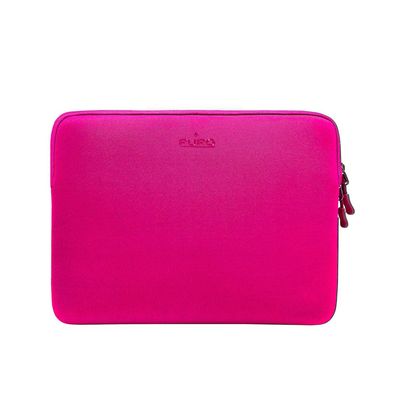 Laptophülle Puro Slim Guard 14 Zoll - Neopren, Doppelreißverschluss, Pink