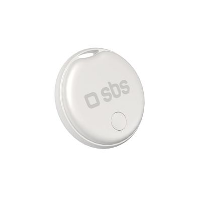 Bluetooth-Tracker SBS Track My Dual weiß, für iOS und Android, 60 dB Alarm
