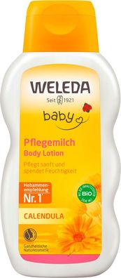 6x Weleda WELEDA Calendula Pflegemilch 200ml