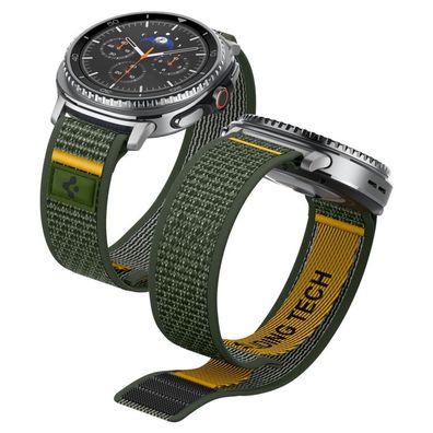 Uhrenarmband Spigen Athlex Air für Samsung Galaxy Watch 40/44/46 mm Textil Grün
