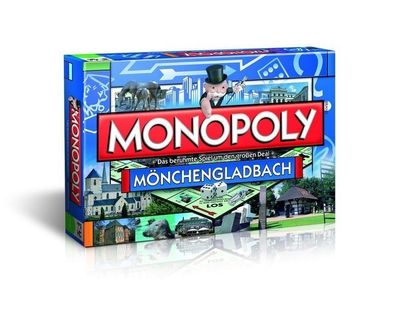 Original Monopoly Mönchengladbach City Edition Stadt Brettspiel Spiel NEU