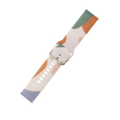 Silikon Uhrenarmband Hurtel Strap Moro für Samsung Galaxy Watch 40-44 mm Camouflage