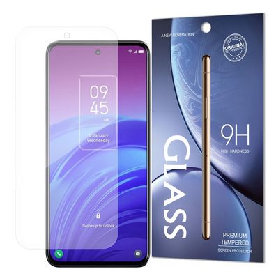 Displayschutzglas 9H Hurtel für TCL 20L gehärtetes Glas transparent