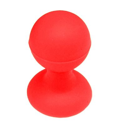 Handyhalter Hurtel mit Saugnapf, runder Kopf, 4,5 cm hoch, rot