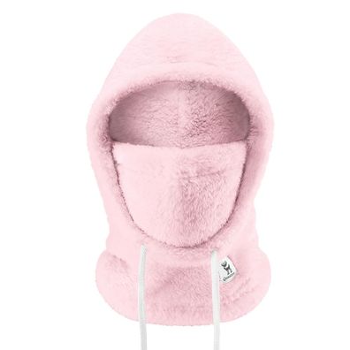 Sturmhaube Qunature Arctic Velvet Ski Balaclava Fleece Größe L rosa
