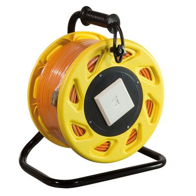 LogiLink CAT 7A 1200 MHz Netzwerkkabel auf Tro mmel mit CAT 6A RJ45 Anschlussbuchsen