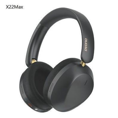 X22 Max Bluetooth-ANC-Kopfhörer (kabellos, On-Ear) - Schwarz