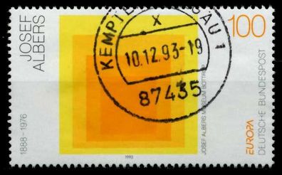 BRD BUND 1993 Nr 1674 gestempelt X7DBEAA