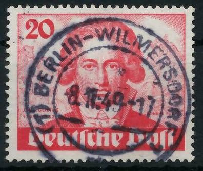 BERLIN 1949 Nr 62 zentrisch gestempelt X5BED82