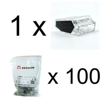 Dosenklemme 4x0.5-2.5 mmÂ² Verbindungsklemme VDE DGN 1 Stéck 100 Stéck