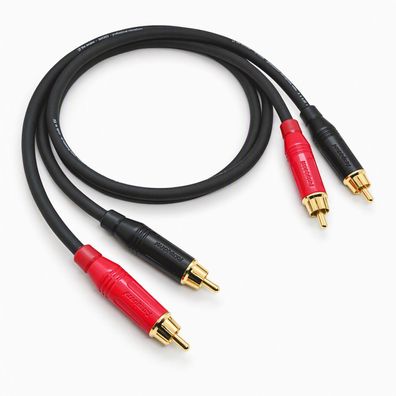 the sssnake SMK 222 Premium Cinchkabel Paar - OFC Stereo Audio HiFi Amphenol