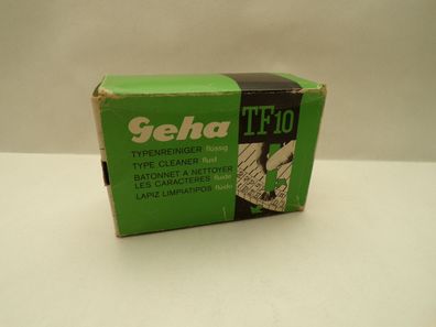 45 Geha TF10 Typenreiniger flüssig 916684 70er Jahre mit OVP Schreibmaschine Stempel