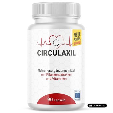 Circulaxil Kapseln - geeignet für Männer und Frauen | 90 Kapseln Inhalt