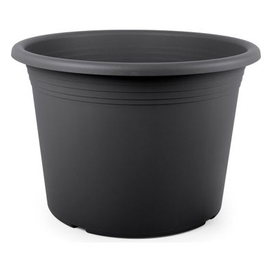 GEDA Pflanztopf Cilindro Anthrazit Ø 20 cm - Kunststoff