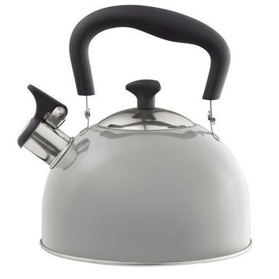 Wasserkessel mit Pfeife Samba 2,2 l grau Ambition