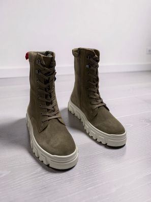 Richter Iron Winterstiefel Gr. 38 Leder RichTEX wasserdicht Taupe NEU