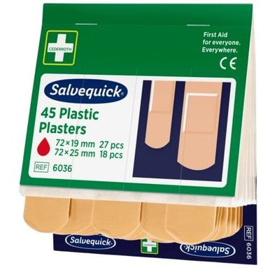 Salvequick® Pflasterstrips wasserabweisend REF6036