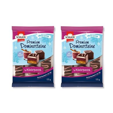 Premium Dominosteine Winterpunsch 2er-Set