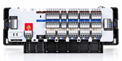 COSMO CRKLP 5-Zonen Regelklemmleiste 230V Heizen/Kühlen Pumpenlogik 20 Antriebe